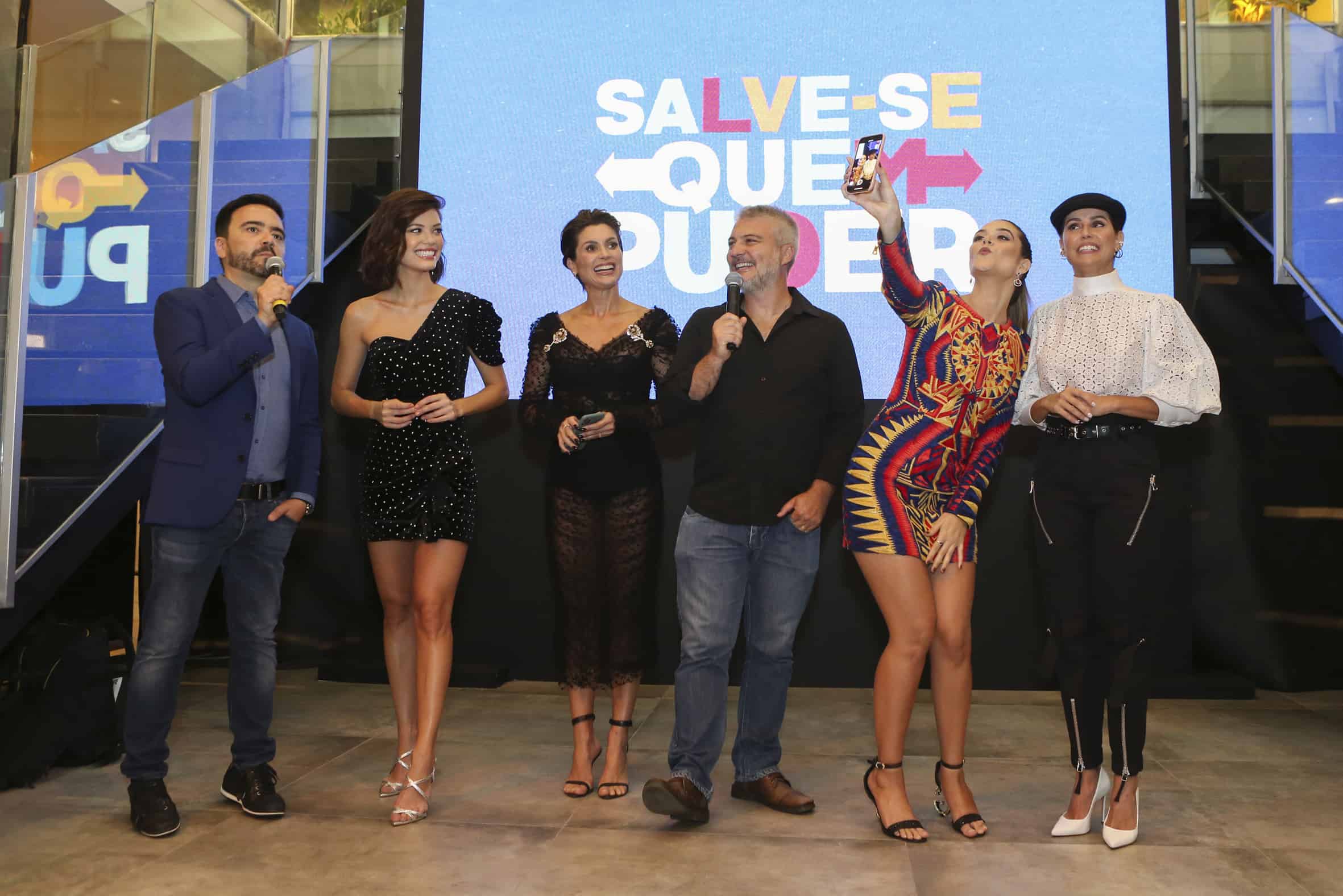 Globo lança Salve-se Quem Puder de forma inusitada em evento