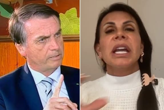 Gretchen oferece apoio a filho de Bolsonaro após rumores de homossexualidade
