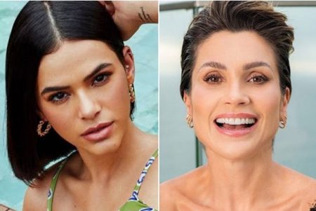Flávia Alessandra relembra adolescência e é confundida com Bruna Marquezine