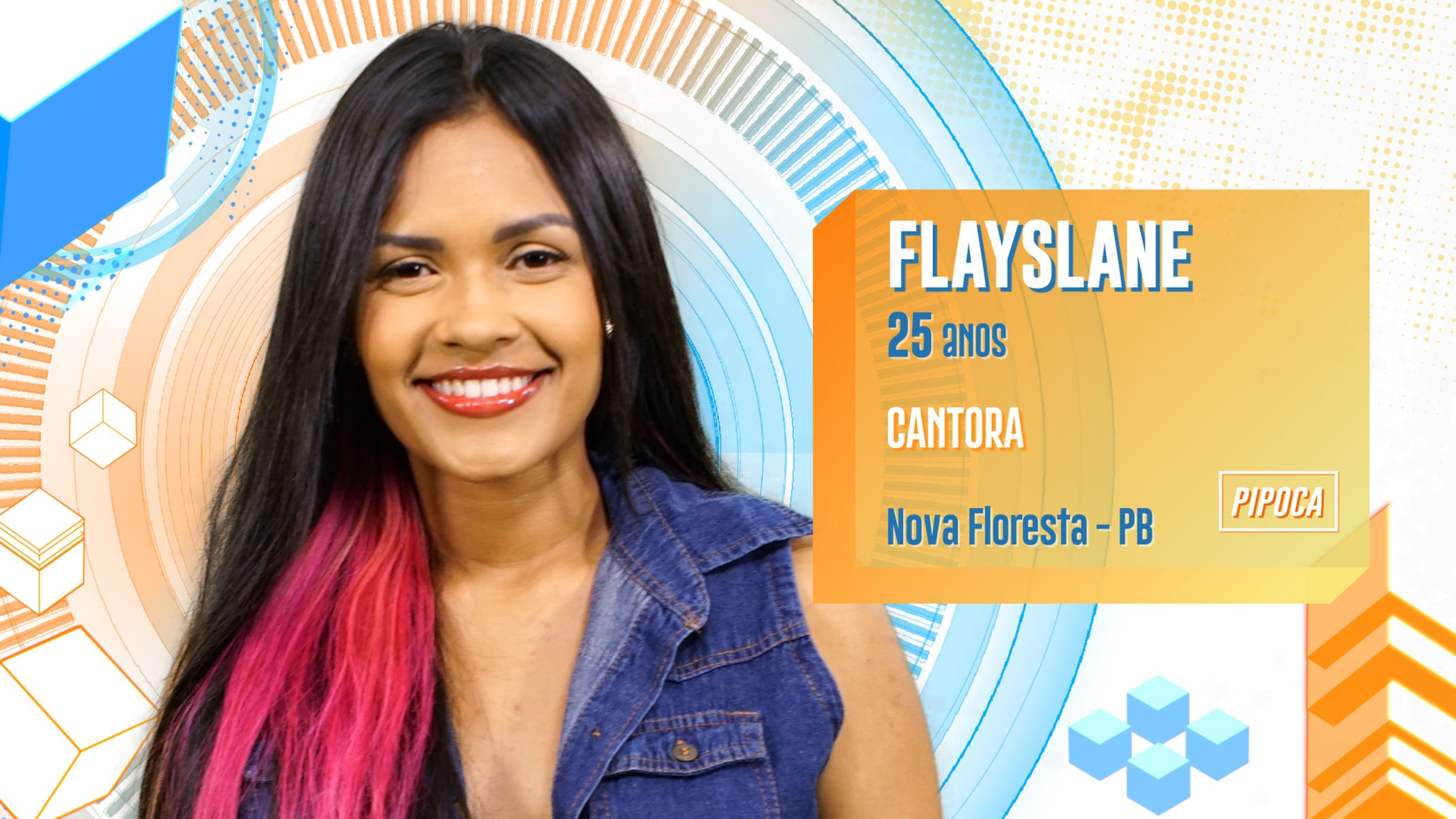 BBB 2020: Flayslane é cantora e diz que leva seus inimigos ao limite