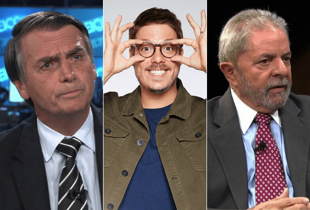 Fábio Porchat dispara contra Bolsonaro e Lula e vira alvo de ofensas