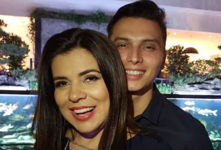 No aguardo de adoção, Mara Maravilha ampara bebê em ensaio com o noivo