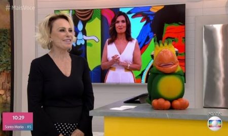 Fátima Bernardes surpreende e cita namoro de Ana Maria Braga ao vivo