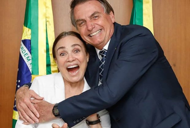 Bolsonaro aguarda acerto entre Regina Duarte e Globo para anúncio oficial