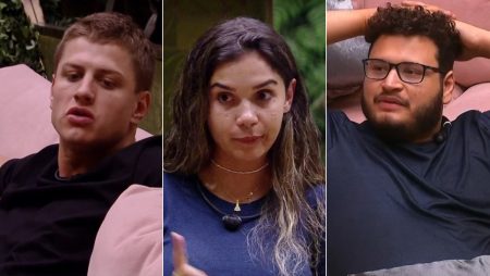 BBB 2020: Gizelly acredita que está sendo excluída por Lucas e Victor Hugo