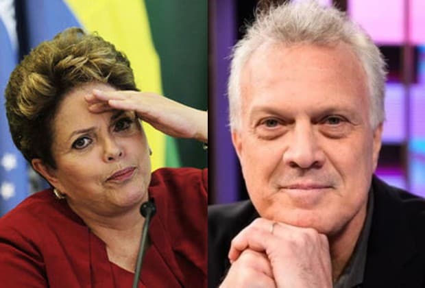 Dilma volta às redes sociais e solta o verbo contra Pedro Bial