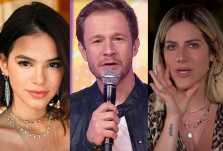 Bruna Marquezine e Giovanna Ewbank se irritam e detonam Tiago Leifert