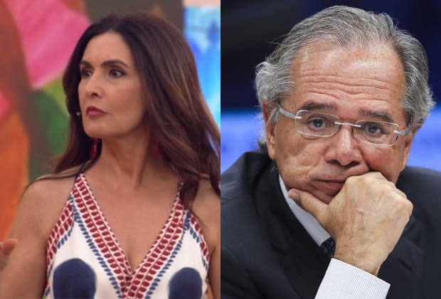 Fátima Bernardes detona Paulo Guedes ao vivo na Globo