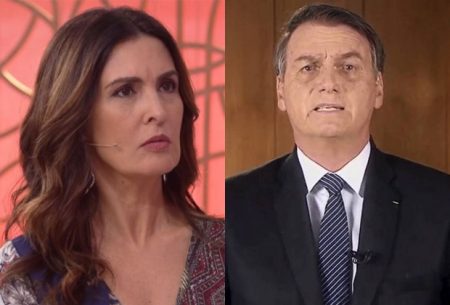 Fátima Bernardes se revolta com comemoração de Jair Bolsonaro