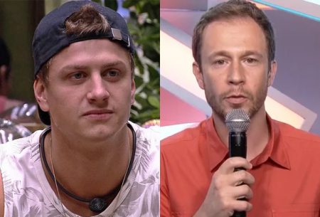 Eliminado, Lucas surpreende Tiago Leifert com atitude no BBB 2020