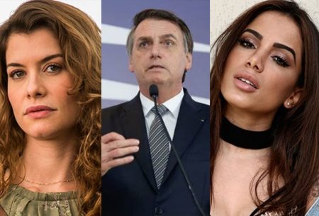 Atrizes da Globo detonam Bolsonaro após ataque a jornalista e Anitta reage