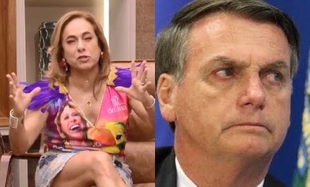 Cissa Guimarães se atrapalha e dispara #EleNão ao vivo na Globo