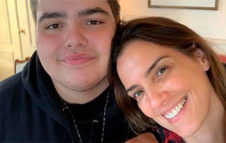 Filho de Faustão faz aniversário e mãe o homenageia