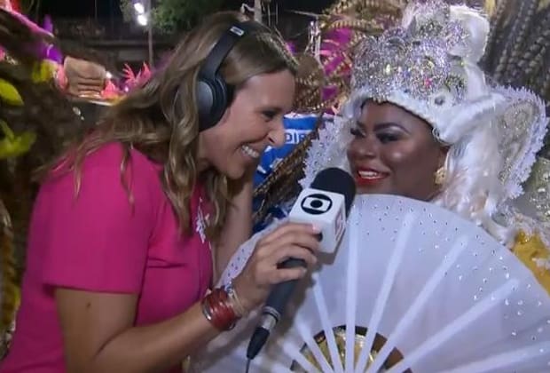 Repórter da Globo dá o que falar após entrevista com Jojo Todynho
