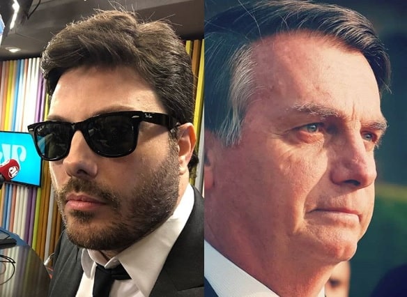 Danilo Gentili desmente Bolsonaro e ataca filho do presidente