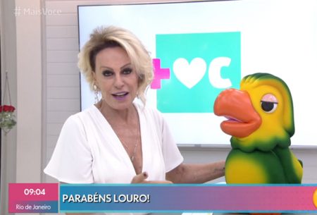 Ana Maria Braga surpreende Louro José com homenagem em aniversário