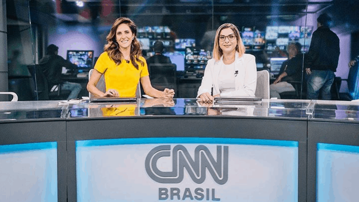 CNN Brasil estreia com ótima audiência e quase encosta na GloboNews