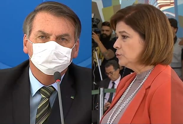 Repórter da Globo fica desconcertada ao fazer pergunta a Bolsonaro e web reage
