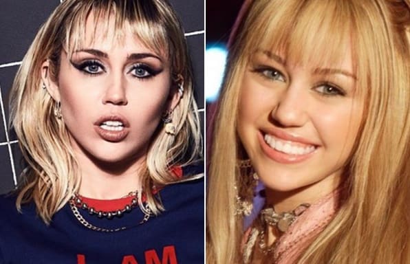 Miley Cyrus posta cena inusitada de Hannah Montana com alerta sobre coronavírus