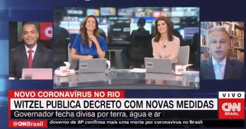 Jornalista da CNN Brasil assusta Monalisa Perrone com revelação