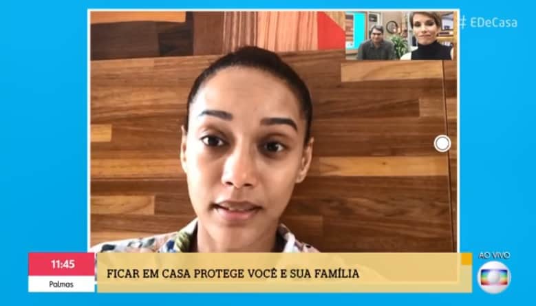 Isolada com a família, Taís Araújo desabafa sobre coronavírus