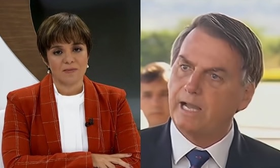 Vera Magalhães sai em defesa de William Bonner e detona Bolsonaro