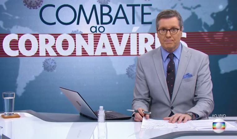Apresentador do Combate ao Coronavírus, Márcio Gomes comenta pausa de Amor de Mãe