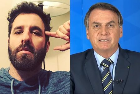 Rafinha Bastos debocha do “histórico de atleta” de Bolsonaro