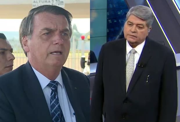 Datena questiona Bolsonaro sobre “golpe” e fica surpreso com resposta