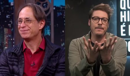 Pedro Cardoso protagoniza momento hilário em live de Fábio Porchat