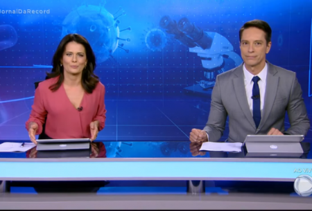 Jornal da Record lidera ranking de mais vistos da emissora