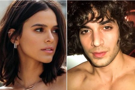 Fiuk posta foto deitado no colo de Bruna Marquezine e deixa fãs chocados