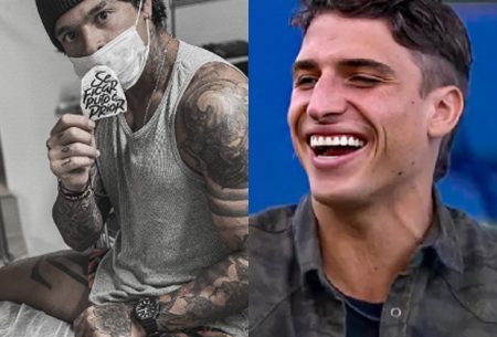 BBB 2020: Músico surpreende e tatua frase em homenagem a Felipe Prior