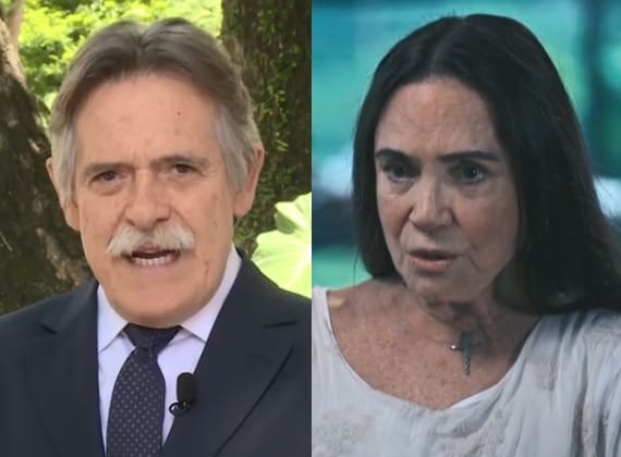 José de Abreu ofende Regina Duarte e faz revelação sobre a atriz