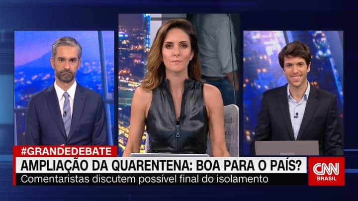 Caio Coppolla leva puxão de orelha ao vivo da CNN Brasil