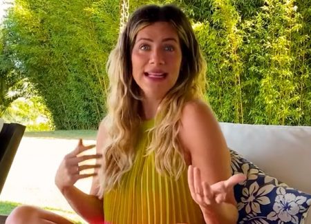 Grávida, Giovanna Ewbank revela medo de parto em plena pandemia