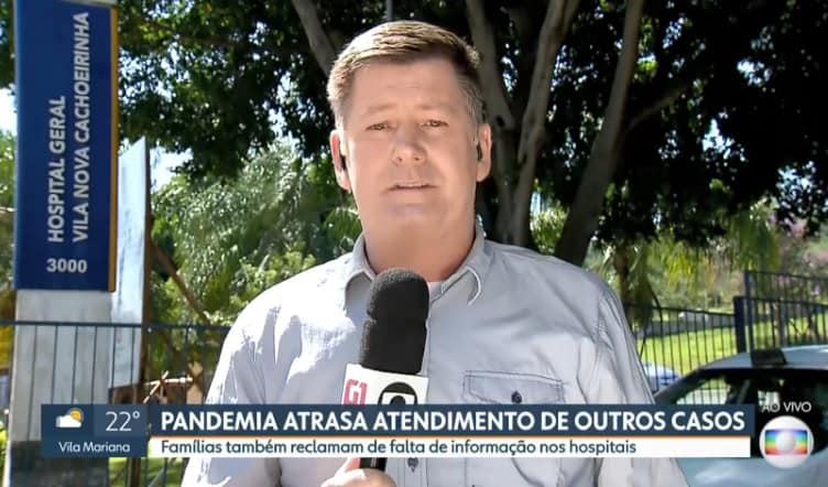 Renato Peters se manifesta após ser agredido por bolsonarista na Globo
