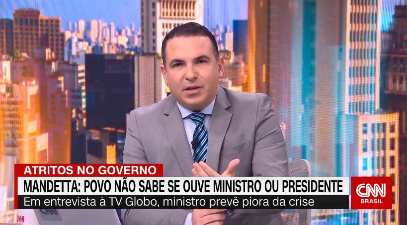 CNN quebra o gelo e cita a Globo após entrevista com Mandetta