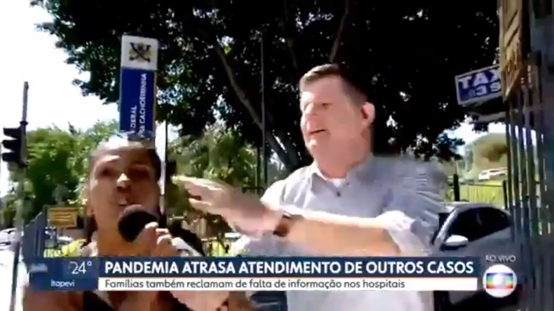 Após ataques de bolsonaristas, Globo orienta equipes sobre protestos