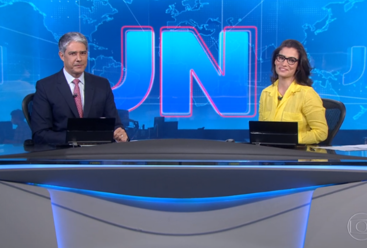 Com Bonner E Renata De Plantao Jornal Nacional De Sabado Rende Boa Audiencia Rd1