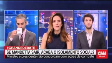 Monalisa Perrone dá lição de moral ao vivo em Caio Copolla