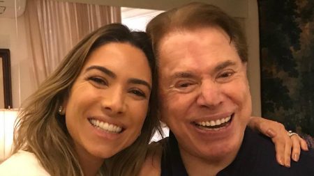 Patricia Abravanel encanta ao postar foto antiga com Silvio Santos