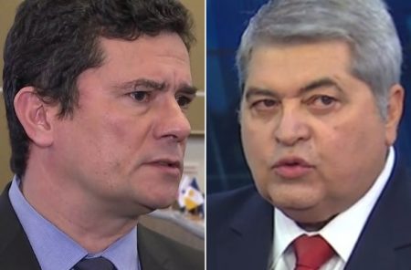 Datena se revolta com conversa divulgada por Sérgio Moro e cita dono da Band