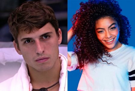 Felipe Prior festeja resultado de Manu Gavassi e leva invertida de Any Gabrielly