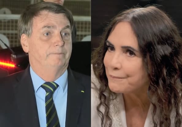 Bolsonaro reclama da ausência de Regina Duarte em Brasília