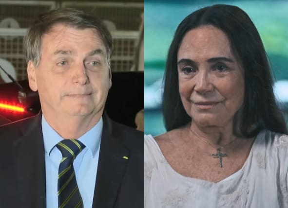 Bolsonaro aprova pressão contra Regina Duarte no governo