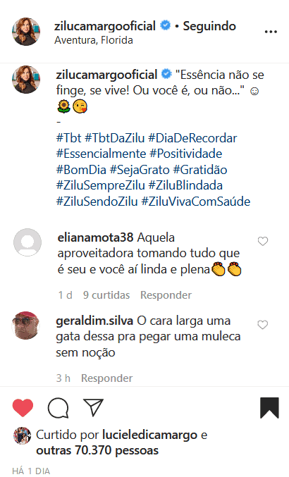 Zilu Camargo aposta em vestido decotado para o Réveillon e deixa