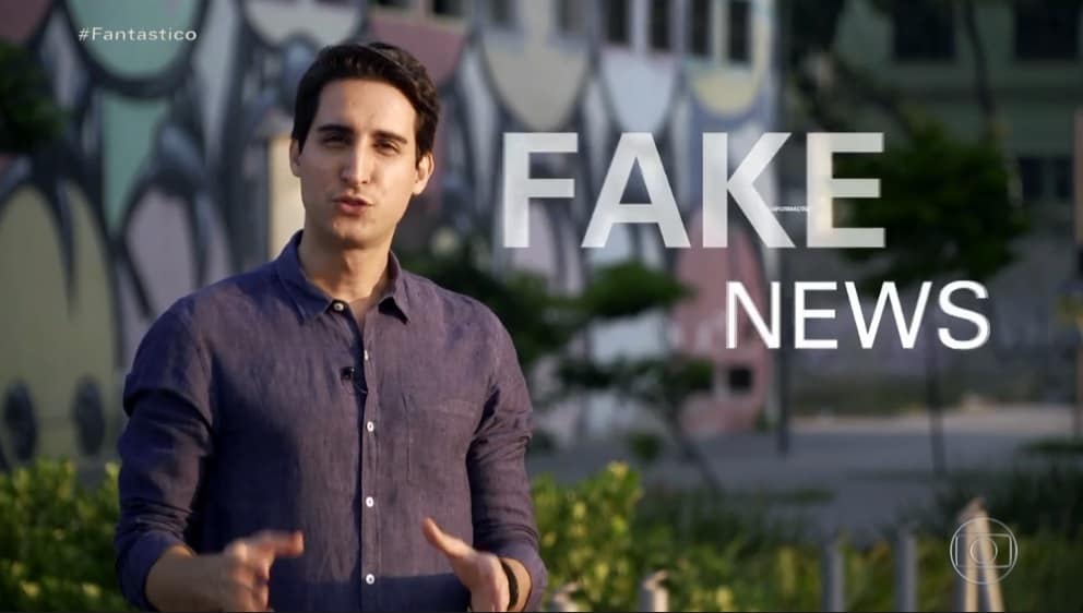 Matéria exibida pela Record é denunciada como fake news na Globo