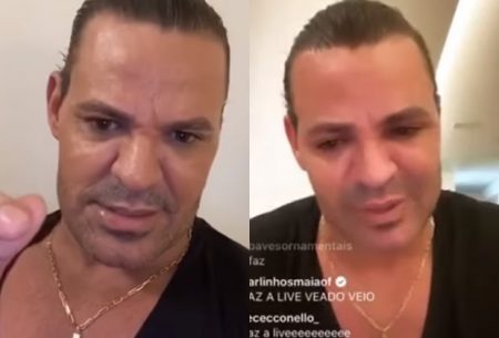 Após polêmica em live, Eduardo Costa chora e faz anúncio inesperado