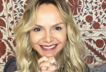 Filha de Eliana rouba a cena e deixa a mãe toda suja em live